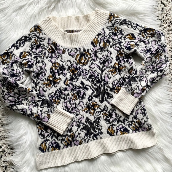 LOFT Sweaters - GORGEOUS Loft Floral Sweater